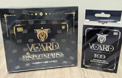 1st Edition V Card - Rising Stars Booster Box - UNOPENED - BONUS card sleeves - Image 1