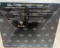 1st Edition V Card - Rising Stars Booster Box - UNOPENED - BONUS card sleeves - Image 2