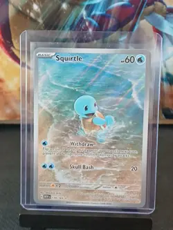 Squirtle 170/165 Scarlet & Violet 151 English Pokemon Card NM - Image 2
