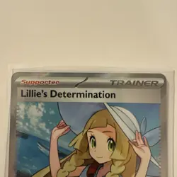 Pokemon TCG Mega Evolution Lillie’s Determination Full Art Trainer Card 169/132 - Image 4
