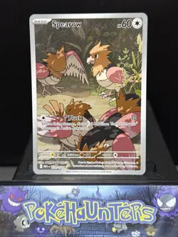 Pokemon Card Spearow 151/132 Illustration Rare Mega Evolution Base Set NM - Image 1