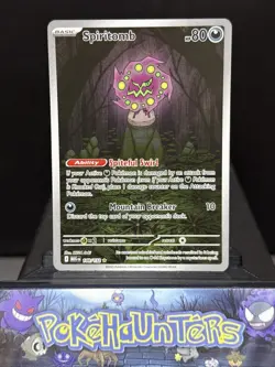 Pokemon Card Spiritomb 148/132 Illustration Rare Mega Evolution Base Set NM - Image 1