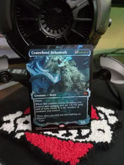 Craterhoof Behemoth (Showcase) Tarkir: Dragonstorm Foil - Image 1