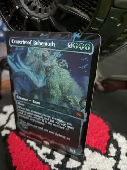 Craterhoof Behemoth (Showcase) Tarkir: Dragonstorm Foil - Image 2