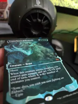 Craterhoof Behemoth (Showcase) Tarkir: Dragonstorm Foil - Image 3