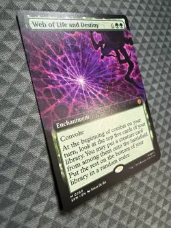 MTG Web of Life and Destiny #0268 Extended Art Mythic Marvel’s Spider-Man (SPM) - Image 2