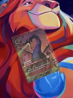 DDcards🇨🇦 Lorcana Fabled Set Championship Maleficent Dragon Enchanted Promo - Image 2