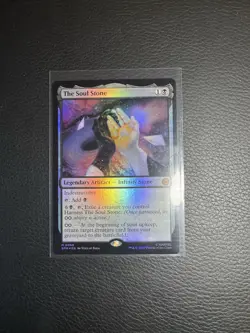 Magic The Gathering Spiderman - The Soul Stone #66. Near Mint Holofoil - Image 1