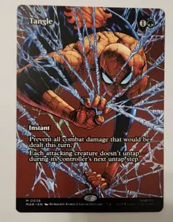 Mtg Spider-Man Tangle Borderless NM - Image 1