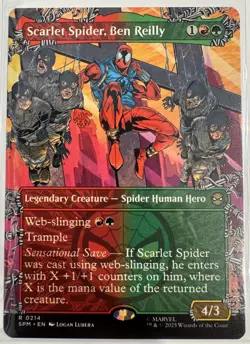 MRG Scarlet Spider, Ben Reilly (Borderless) Marvel's Spider-Man Regular Magic - Image 1