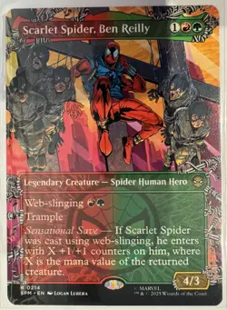 MRG Scarlet Spider, Ben Reilly (Borderless) Marvel's Spider-Man Regular Magic - Image 2