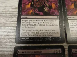 4x Haunting Hymn - Time Spiral - NM - 2x English 2x Italian - OOP MTG - Image 2