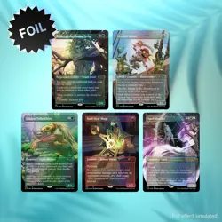 Magic The Gathering MTG SECRET LAIR - SPECIAL GUEST FIONA STAPLES - FOIL EDITION - Image 2