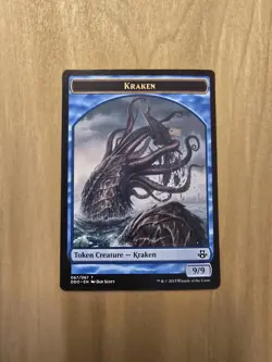 Kraken Token - #067/067 (NM) Duel Decks: Elspeth vs. Kiora DDO MTG - Regular - Image 1