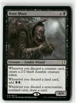 Magic the Gathering Bone Miser Commander 2019 #15 - Image 1