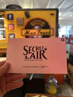NYCC 2025 SECRET LAIR ROADSHOW EDITION DEVASTATION DRAGONS RAINBOW FOIL - Image 1