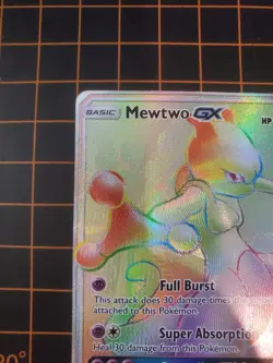 Mewtwo GX 76/73 Shining Legends Ultra Rare Pokemon TCG NM With Hard Case - Image 4