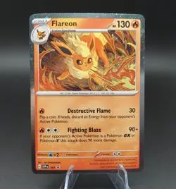 Pokemon TCG Prismatic Evolution Promo Set of Six Eeveelution Holos Near Mint - Image 4
