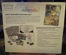 Prismatic Evolutions Pokemon Center Elite Trainer Box Sealed W/Case - Image 5