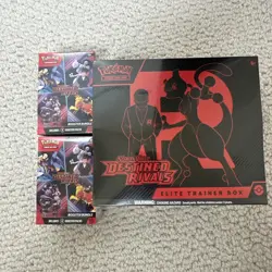 Pokemon TCG Destined Rivals Elite Trainer Box ETB + 2x Booster Bundle SEALED* - Image 1