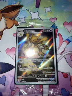 Mega Evolution Pokemon Center Stamped Black Star Promo Alakazam 009 SEALED - Image 1