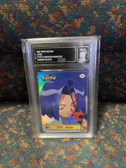 1999 Topps Pokemon TV Animation James - Rainbow Foil #TV10 - GMA 10 Pop 1 Rare - Image 1
