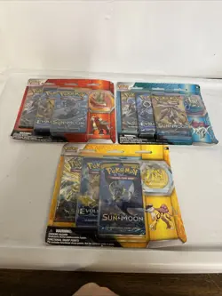 Pokemon Legendary Beast Collection 3 Packs Evolutions / Steam Siege / Sun@Moon - Image 3