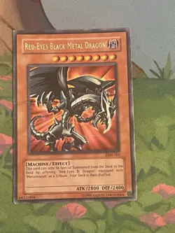 Yu-Gi-Oh! TCG Red-Eyes Black Metal Dragon FMR-001 Limited Edition - Image 1