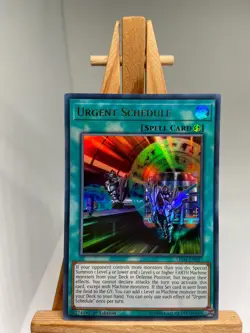 Urgent Schedule - Ultra Rare 1st Edition LED4-EN037 - NM - YuGiOh - Image 1