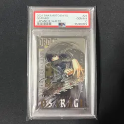 Sakamoto Days Wafer Card Daibutsu PSA10 Rare Collectible Ultra High Grade - Image 1