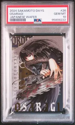 Sakamoto Days Wafer Card Daibutsu PSA10 Rare Collectible Ultra High Grade - Image 4