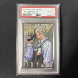 Sakamoto Days Wafer Card PSA10 Grade Trading Card Rare Collectible - Image 1