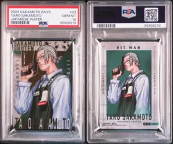 Sakamoto Days Wafer Card PSA10 Grade Trading Card Rare Collectible - Image 3