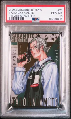 Sakamoto Days Wafer Card PSA10 Grade Trading Card Rare Collectible - Image 4