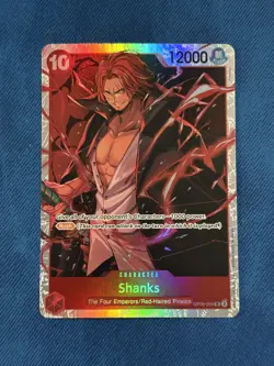 Shanks OP09-004 Emperors in the New World ONE PIECE Card English NM - Image 1