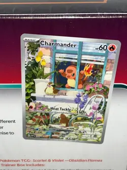 POKEMON OBSIDIAN FLAMES -OPENED- ELITE TRAINER BOX + SEALED PROMO CARD WOW👀🎃💕 - Image 4