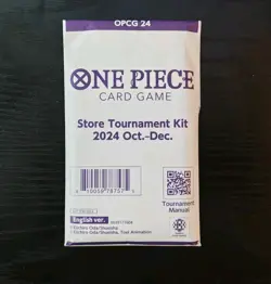 One Piece Card Game Store Tournament Kit 2024 Oct - Dec OPCG 24 English Sealed - Image 1