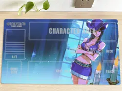 O-P Playmat Nico Robin CCG OPCG TCG Trading Card Game Mat Mouse Pad & Bag - Image 1