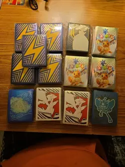 Pokemon Card Sleeves 13 Packs - Image 1