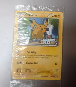 Pokemon TCG Pikachu Build-A-Bear Workshop Promo Card 20/108 - Image 1