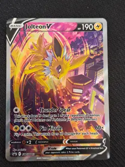 Jolteon V SWSH183 Sword & Shield Promo Cards Promo English Pokemon Card - Image 1