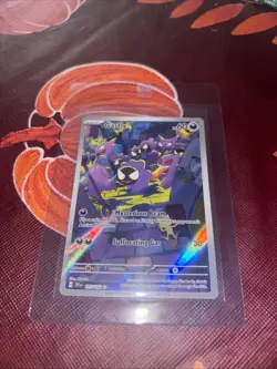 Pokemon TCG Gastly Illustration Rare IR Holo Card 177/162 Temporal Forces NM - Image 4