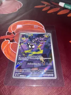Pokemon TCG Gastly Illustration Rare IR Holo Card 177/162 Temporal Forces NM - Image 5