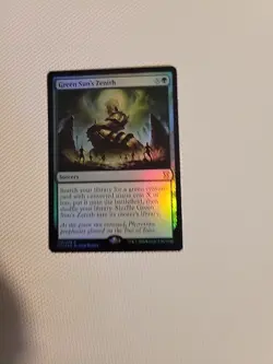 Green Sun's Zenith Eternal Masters Foil Lightly Played MTG - Image 2