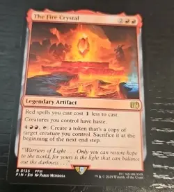 MTG - The Fire Crystal Final Fantasy Regular NM Pack Fresh - Image 1