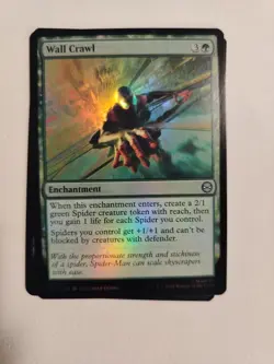 2x Foil Wall Crawl MTG Marvel's Spider-Man Magic the Gathering 0121 - Image 2