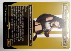 Tifa, Martial Artist (Borderless) Regular Mythic 206 MTG mander Final Fantasy NM - Image 3