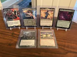 MTG Spider-Man M/R Lot - Peter Parker Borderless (208), Cosmic Spider-Man + More - Image 1