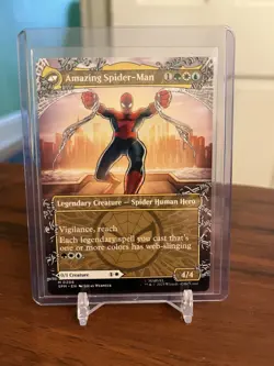 MTG Spider-Man M/R Lot - Peter Parker Borderless (208), Cosmic Spider-Man + More - Image 3