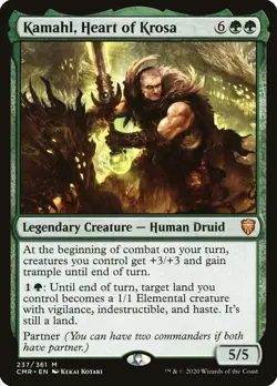 Kamahl, Heart of Krosa - 237 - NM - Commander Legends (CMR) - MTG - Image 1